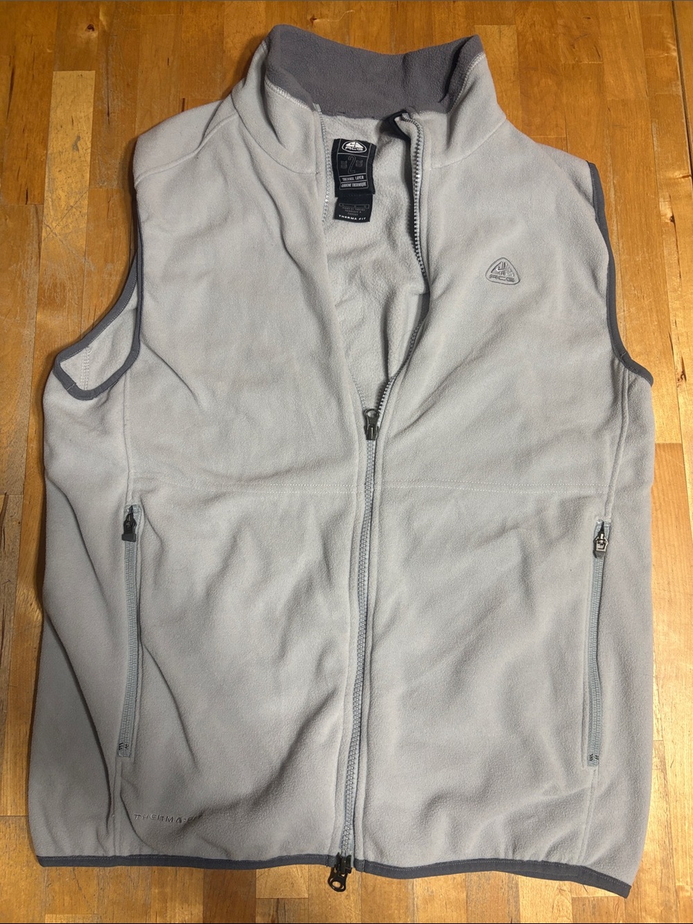 Nike ACG Gray Fleece Full-Zip Vest